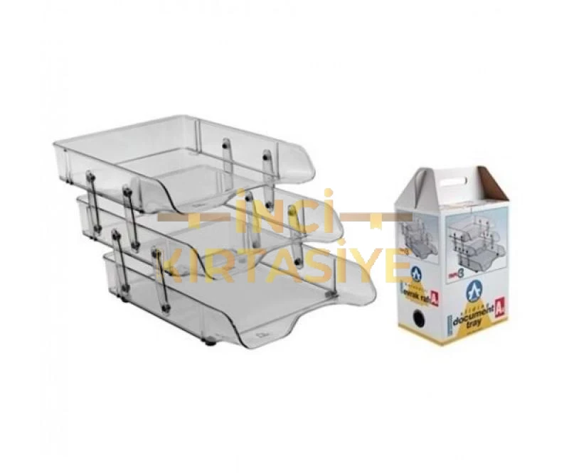 ARK 3'LÜ HAREKETLİ RAF