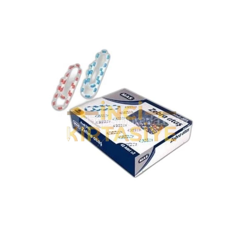 MAS ZEBRA RENKLİ ATAŞ 28MM
