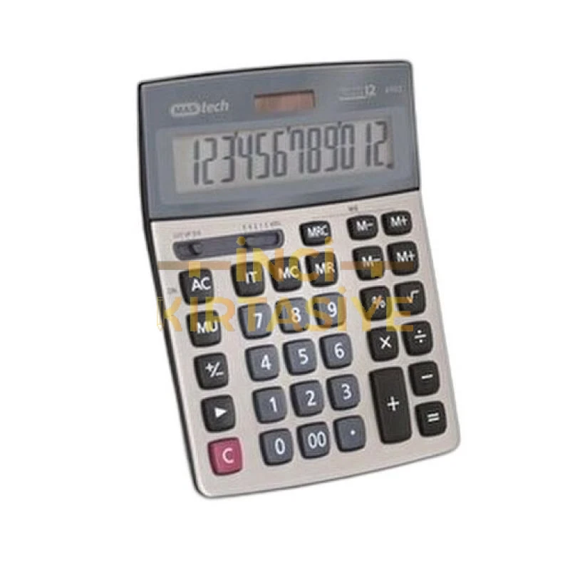 MAS OFİS TİPİ ÇİFT HAFIZA HESAP MAKİNESİ