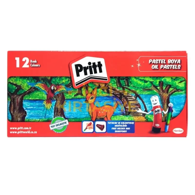 PRİTT 12 RENK PASTEL BOYA