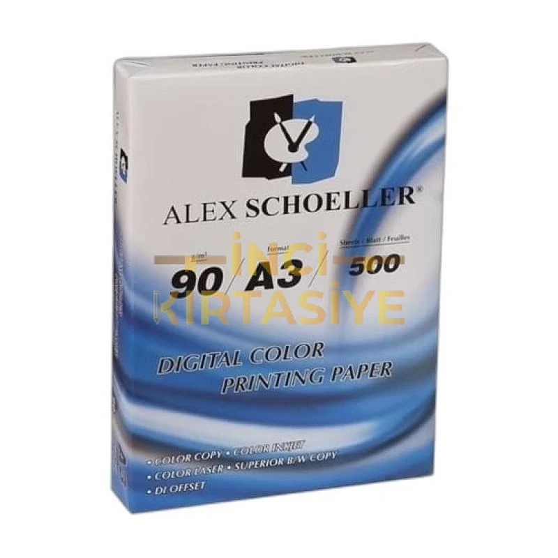 ALEX SCH. FOTO.KAĞ.A3-90GR 500'LÜ/3 ALX-844