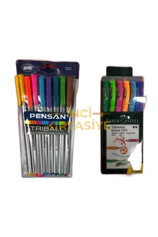 TRİBAL 8Lİ TÜKENMEZ KALEM SETİ