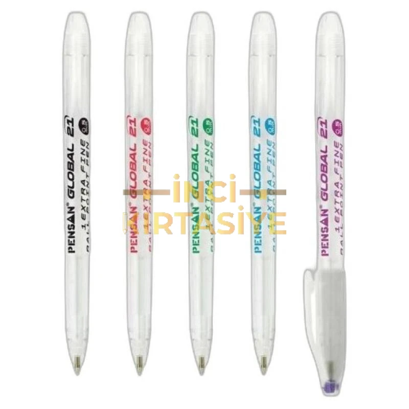 PENSAN GLOBAL TÜKENMEZ KALEM MAVİ 0,5 MM
