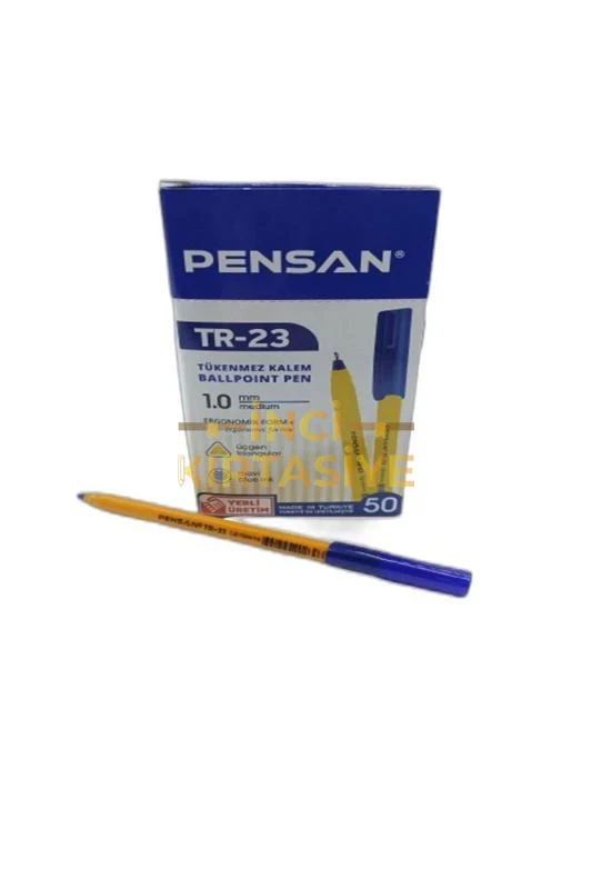 PENSAN ÜÇGEN TR-23 TÜKENMEZ KLM MAVİ 50 Lİ