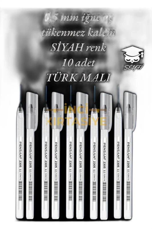 PENSAN 2305 ÜÇGEN MAVİ 0,5 MM TÜKENMEZ KALEM