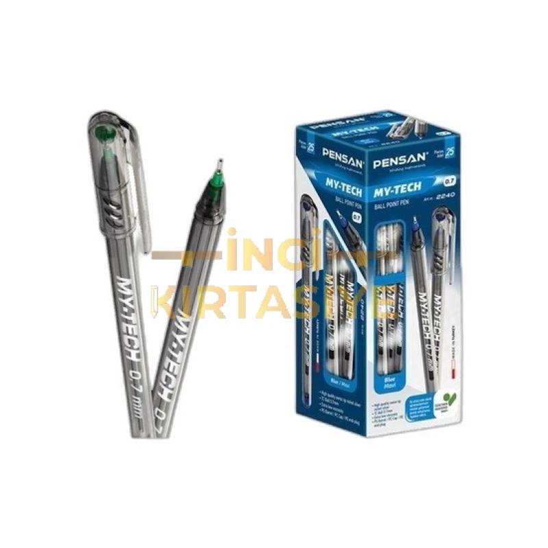 PENSAN 0,7 MM MY-TECH TÜKENMEZ KALEM YEŞİL