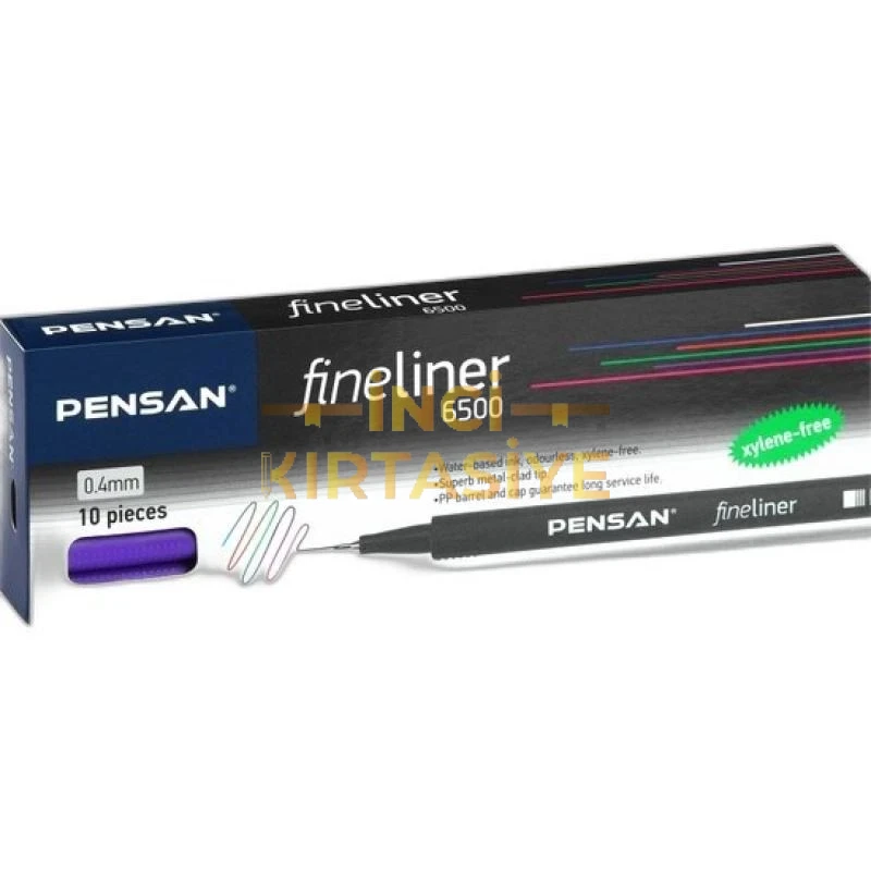 PENSAN 6500 FİNELİNER SİYAH