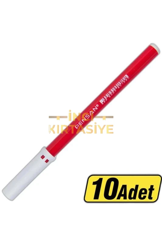 PENSAN 3003 OFİS TİPİ KEÇELİ KALEM KIRMIZI