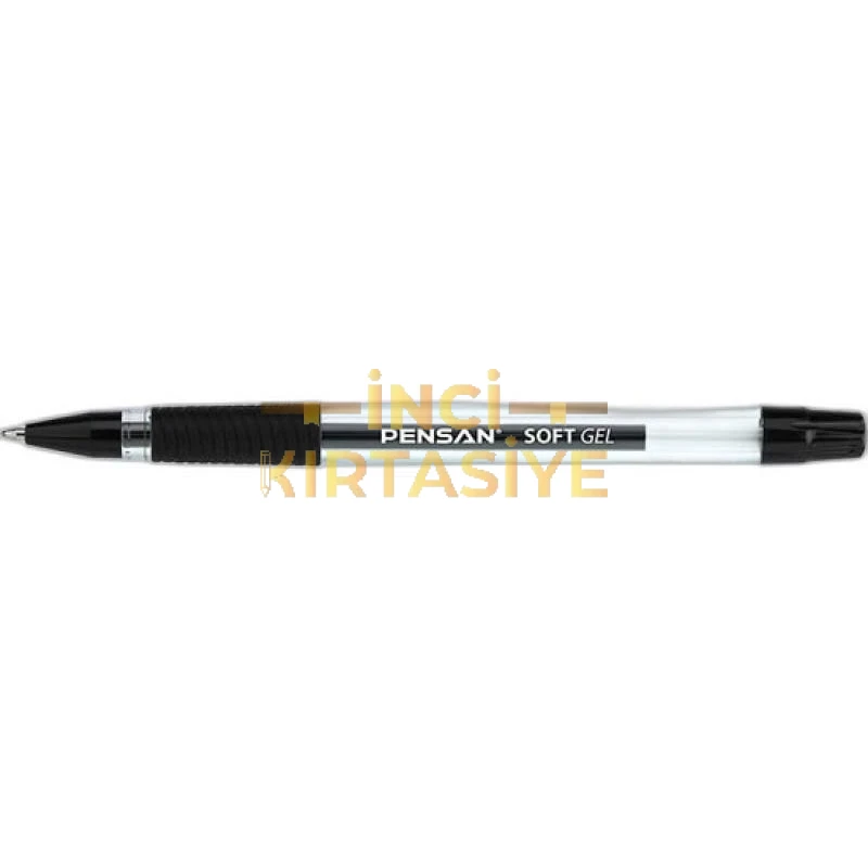 PENSAN SOFT GEL TÜKENMEZ KALEM SİYAH 0.7MM