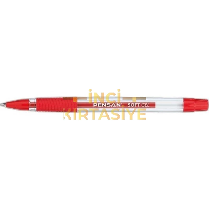 PENSAN SOFT GEL TÜKENMEZ KALEM KIRMIZI 0.7MM