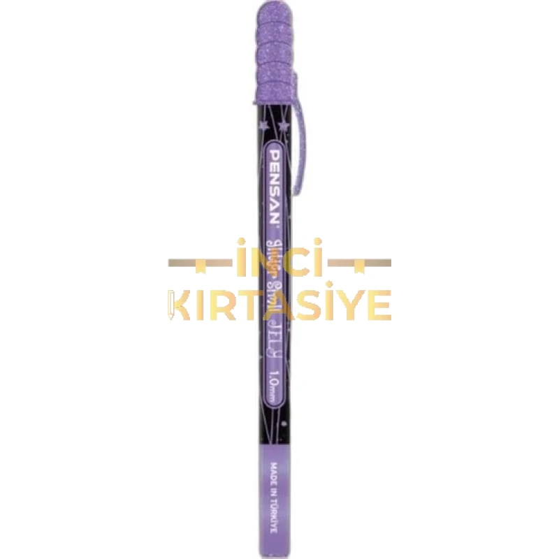 PENSAN JELY GLİTTER 1.0 MM GEL PEN MOR
