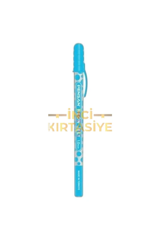 PENSAN JELY NEON 1.0 MM GEL PEN MAVİ