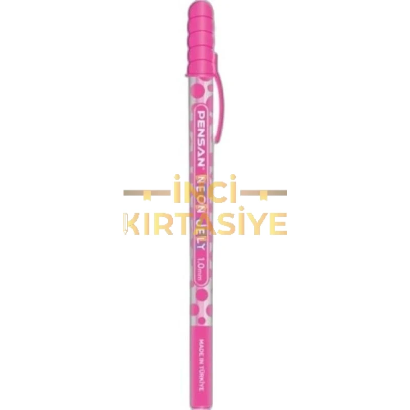 PENSAN JELY NEON 1.0 MM GEL PEN PEMBE