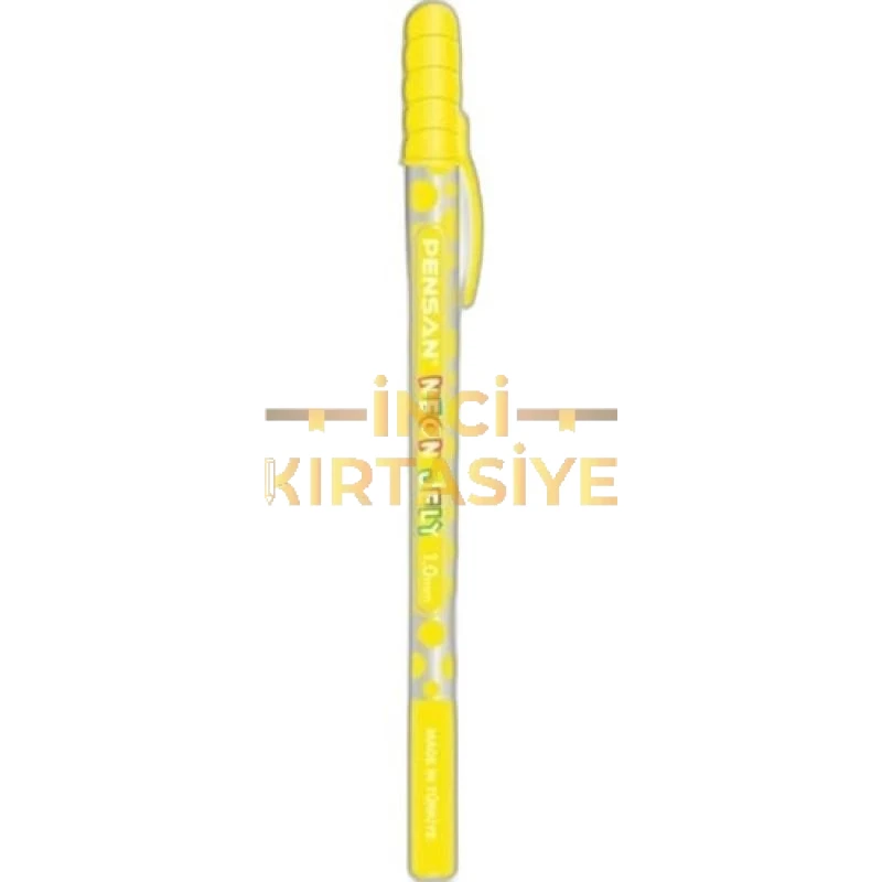 PENSAN JELY NEON 1.0 MM GEL PEN SARI