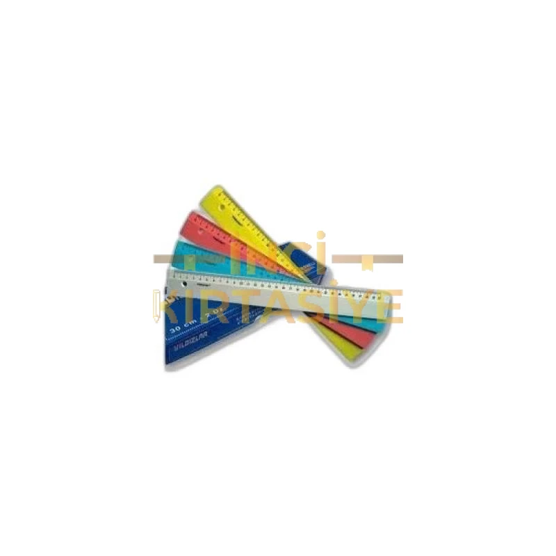 HATAS RENKLİ CETVEL 30CM