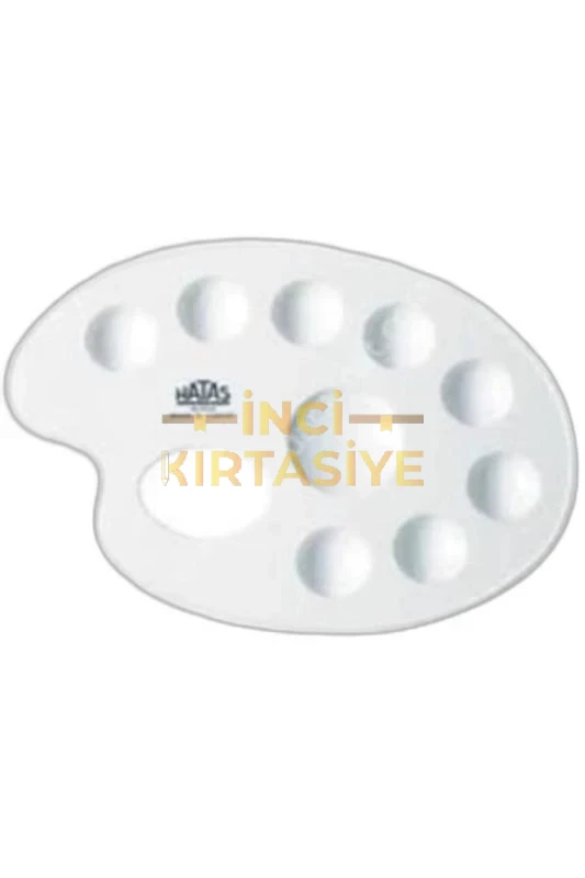 HATAS ÖĞRENCİ RESİM PALETİ 20CM GÖDELİ
