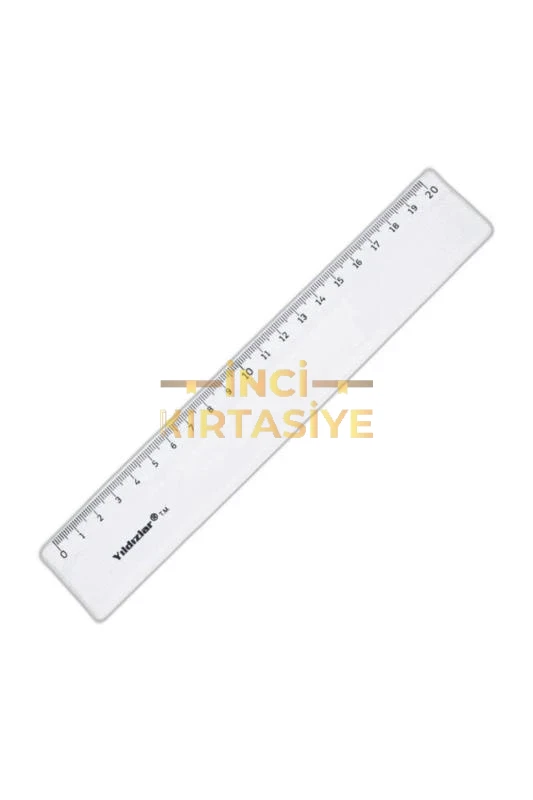 YILDIZLAR 20CM PLASTİK CETVEL