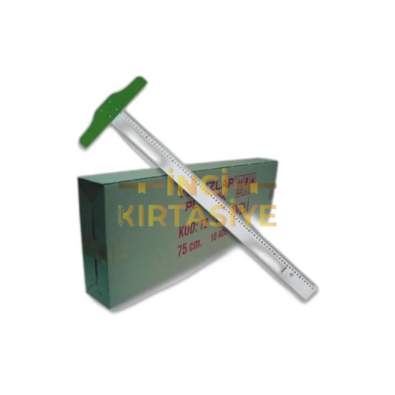 YILDIZLAR 75CM PLASTİK T CETVEL