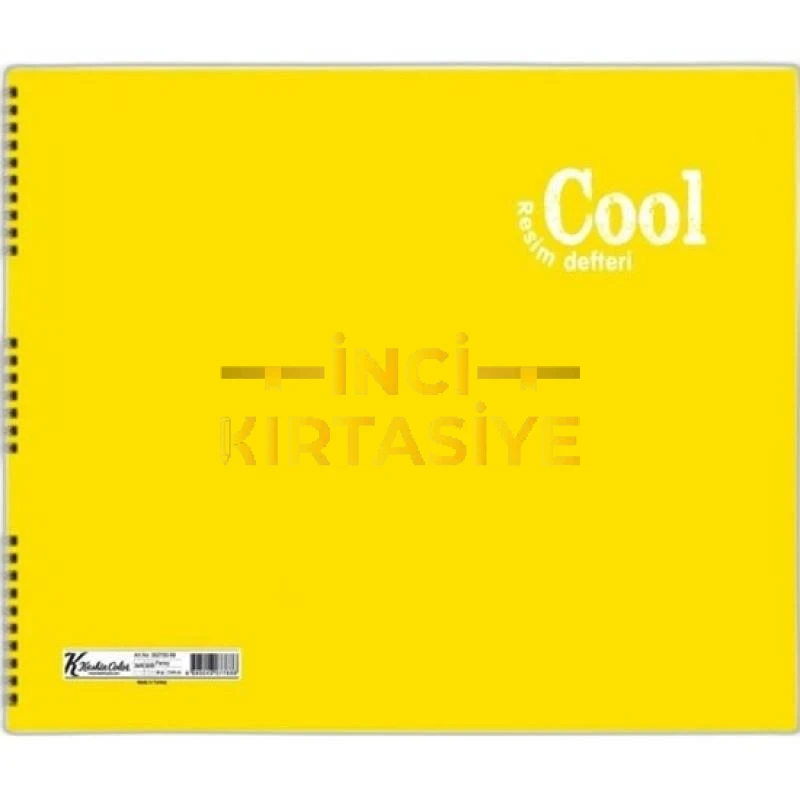K.COLOR PP SP 35*50 20 YP.COOL RESİM DEFTERİ