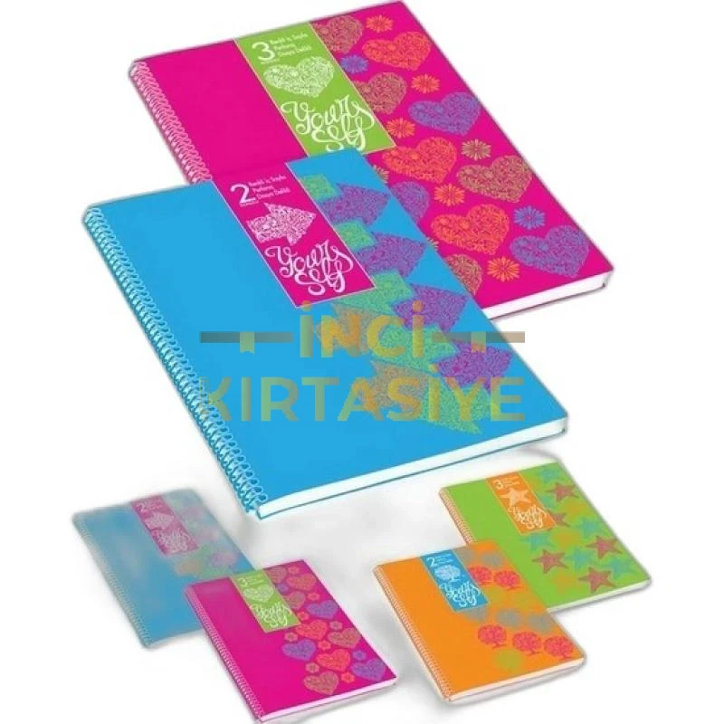 K.COLOR A4 40Ç+40K=80YP ÇİFT KARTON KP.YOURSELF DF