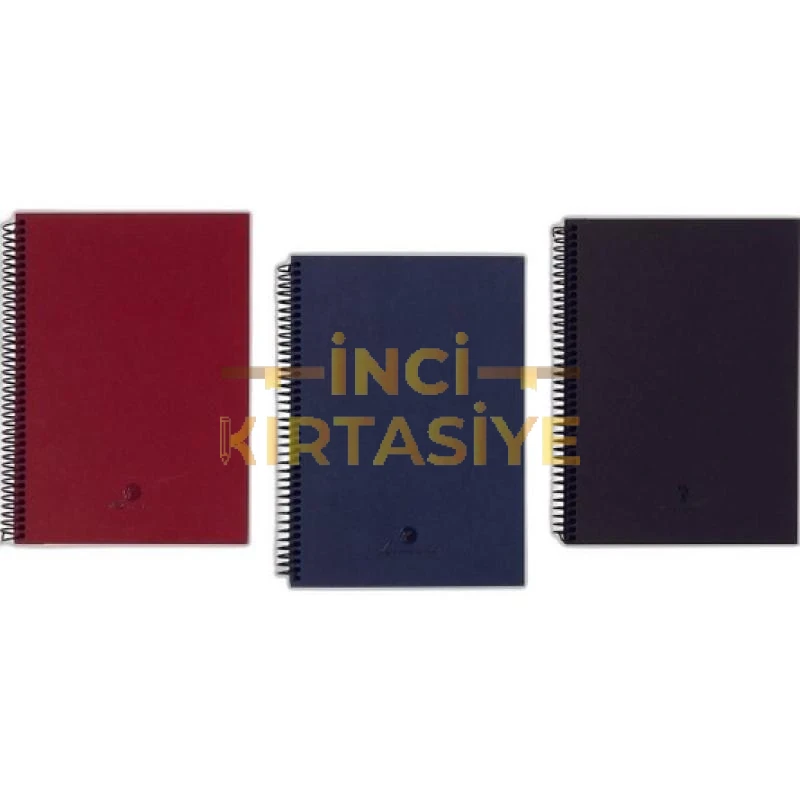 K.COLOR 17*24 60 BORDO ÇİZGİSİZ DEFTER