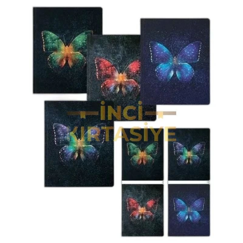 KESKIN 20*25 80YP.KAR.BIND-NOTE BUTTERFLY DEF.