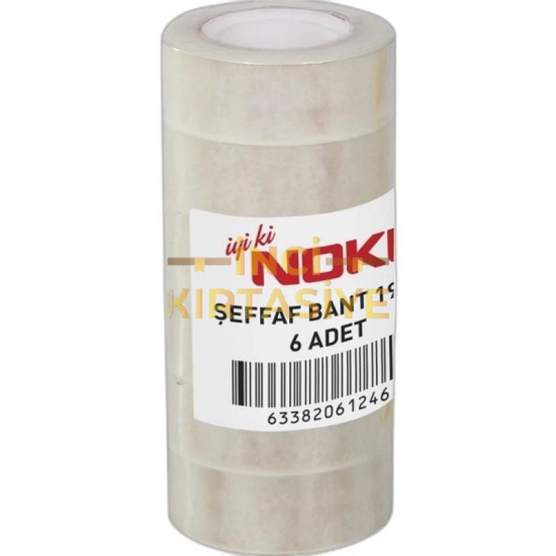 NOKİ ŞEFFAF BANT 19MMX33M