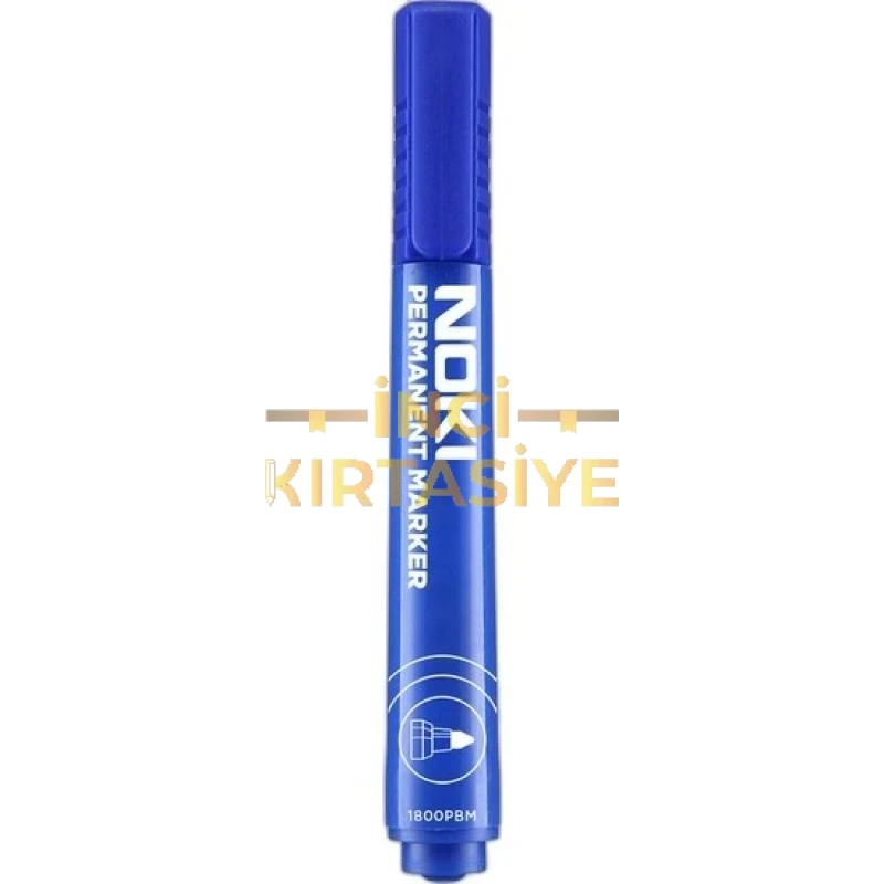 NOKİ YUVARLAK UÇ MARKER MAVİ
