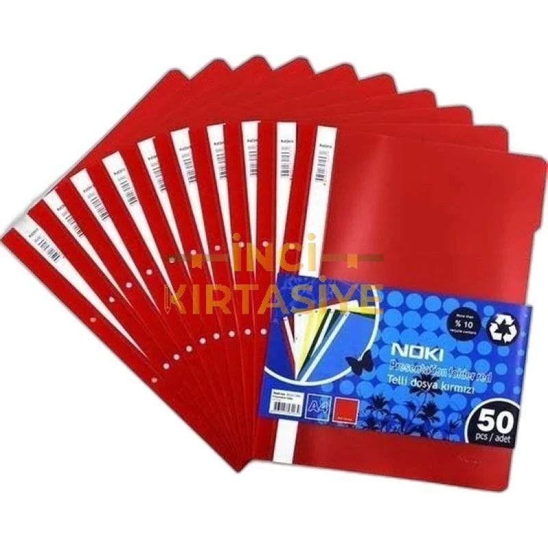NOKİ KIRMIZI TELLİ DOSYA