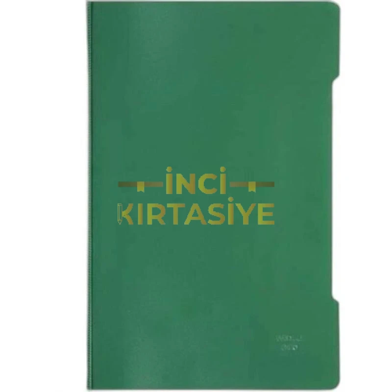 NOKİ ECO TELLİ DOSYA YEŞİL 50'Lİ