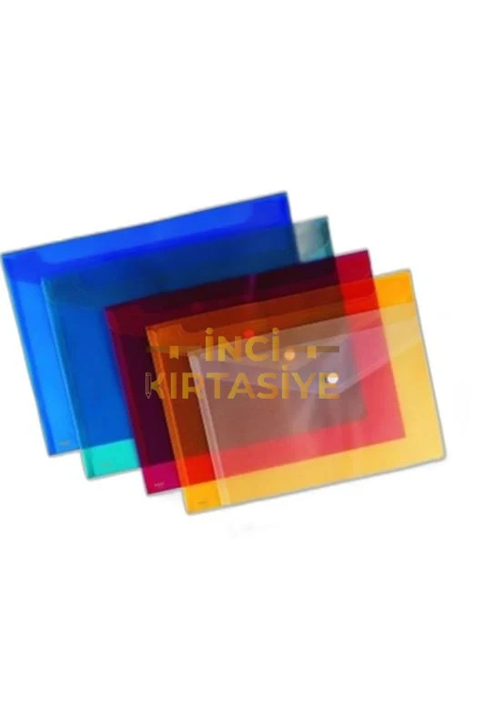 NOKİ DOSYA ÇITÇITLI EVRAK ZARFI ŞEFFAF