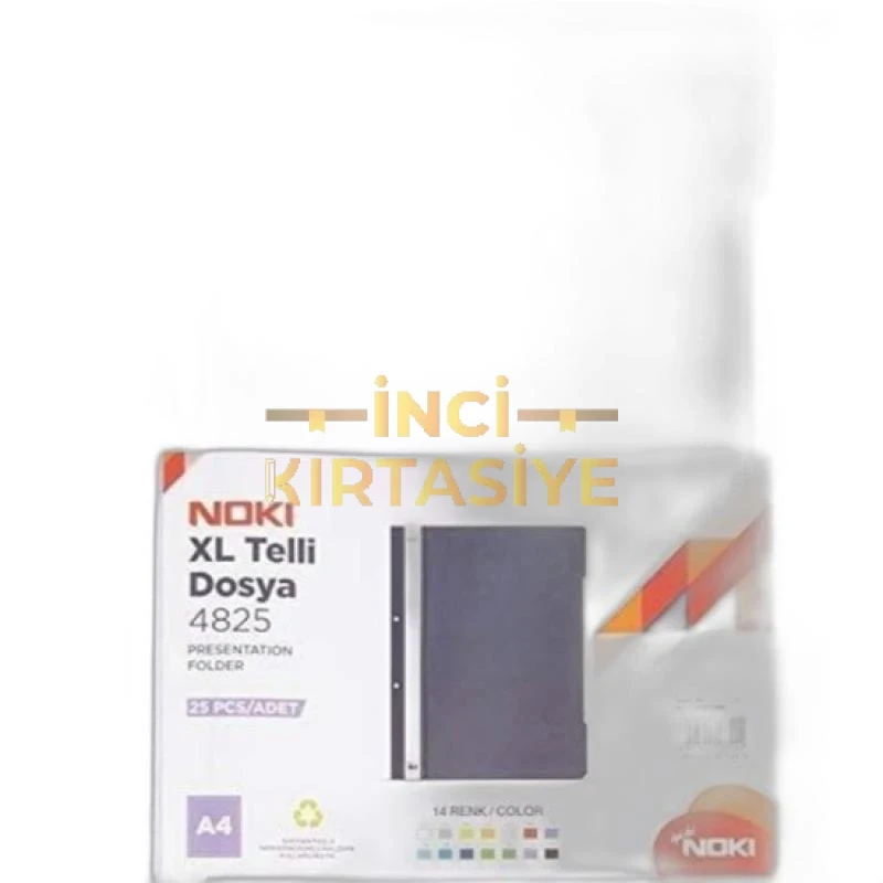 NOKİ TELLİ DOSYA XL LİLA 25Lİ PAKET