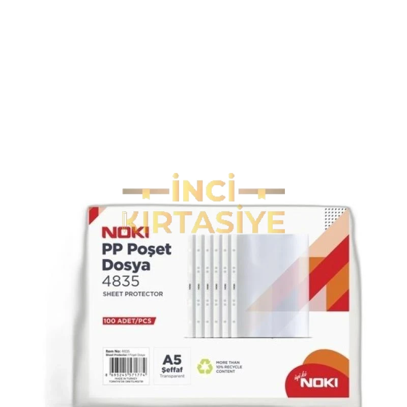 NOKİ POŞET DOSYA A5 TEKLİ
