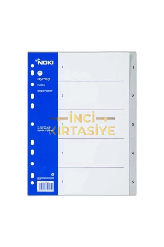 NOKİ AYRAÇ PP 1-5 RAKAM