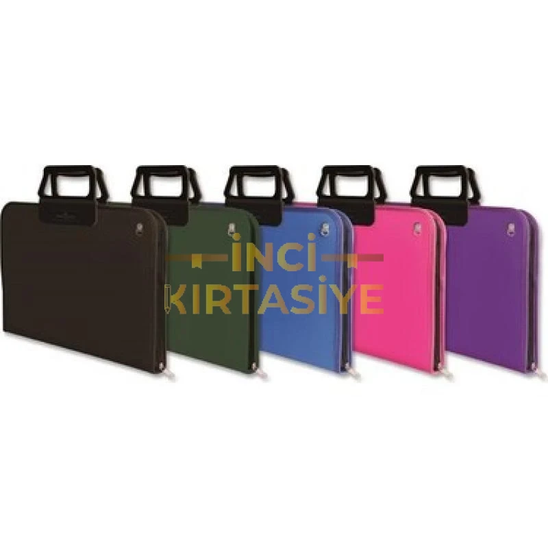 ART COLLAGE 38X55 SİYAH PROJE ÇANTASI