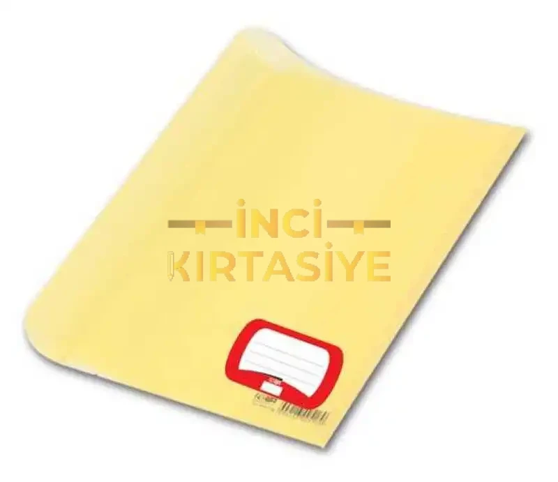 ABKA 5'Lİ KİTAP KABI ŞEFFAF SARI