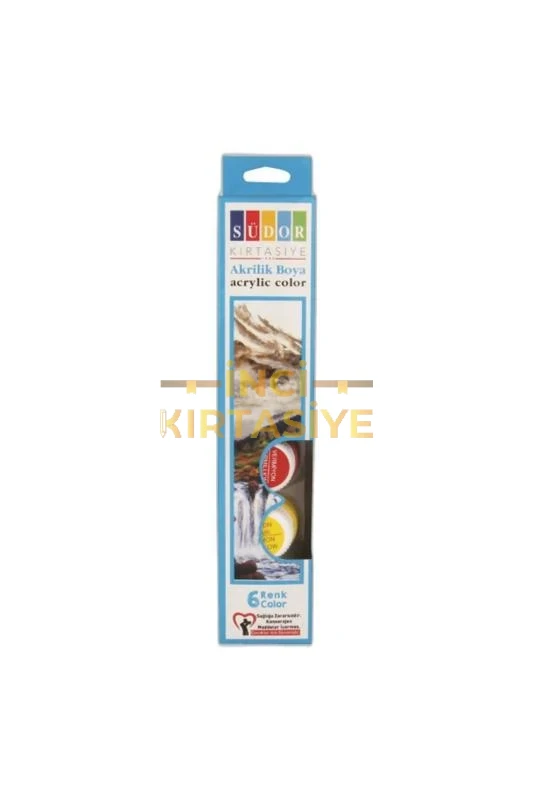 AKRİLİK BOYA SET 6X15 ML