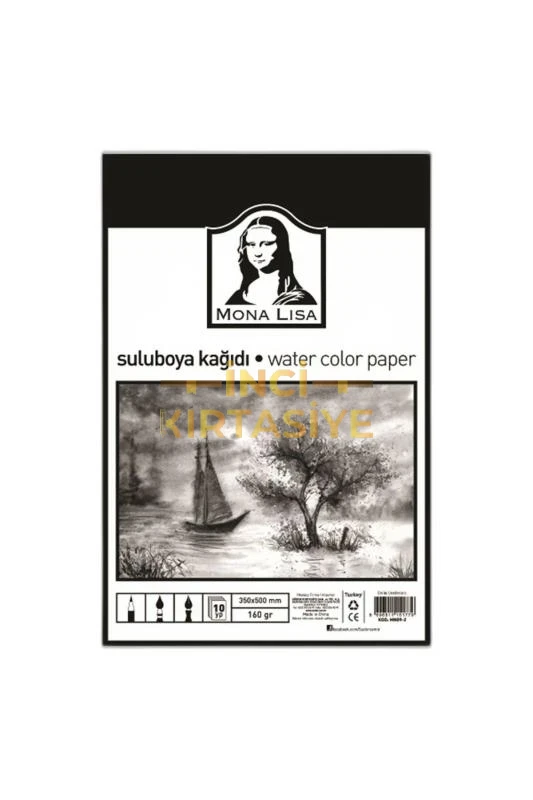 SULUBOYA KAĞIDI 35X50 160G 10 YP