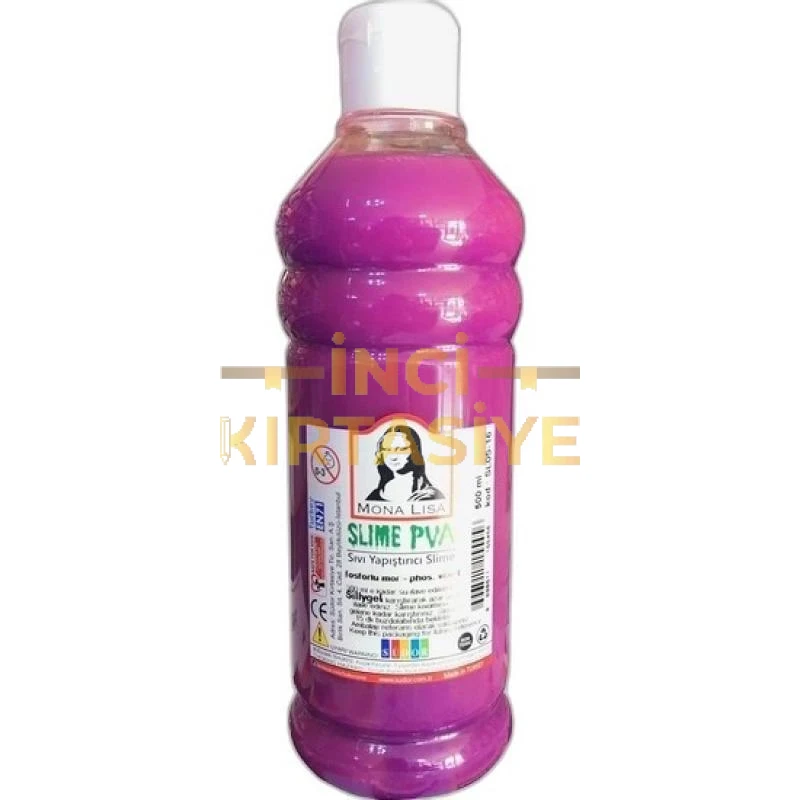 MONA LİSA 500ML SIVI YAPIŞTIRICI SLİME FOSFORLU MOR