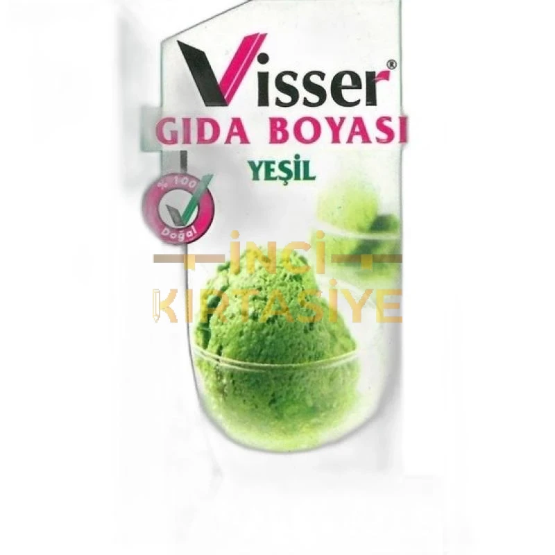 VİSSER GIDA BOYASI 6 X 50ML SET