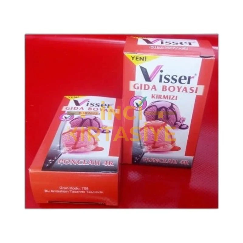 VİSSER GIDA BOYASI KIRMIZI