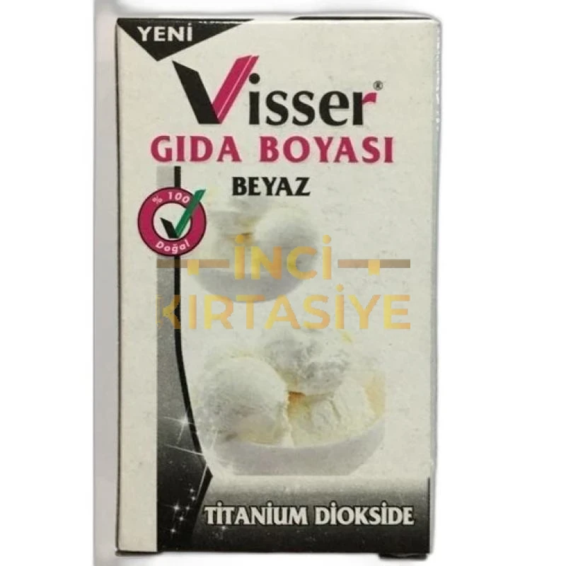 VİSSER GIDA BOYASI BEYAZ