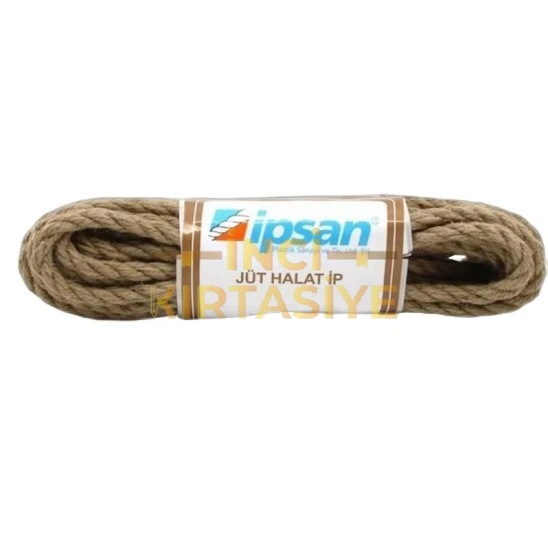 İPSAN JÜT HALAT İP 8MM 10 METRE