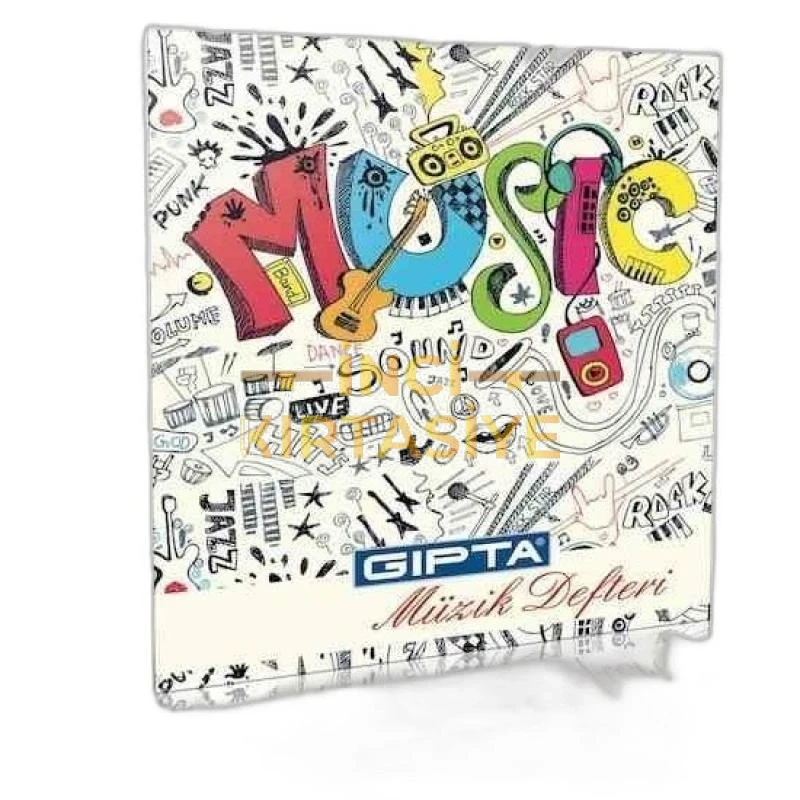 GIPTA A4 40YP MÜZİK DEFTERİ