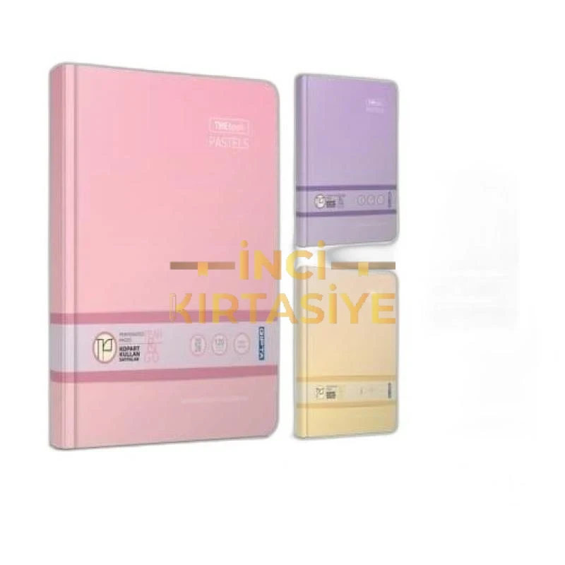 THEBOOK PASTELS 17X24 120 ÇİZGİLİ DEFTER