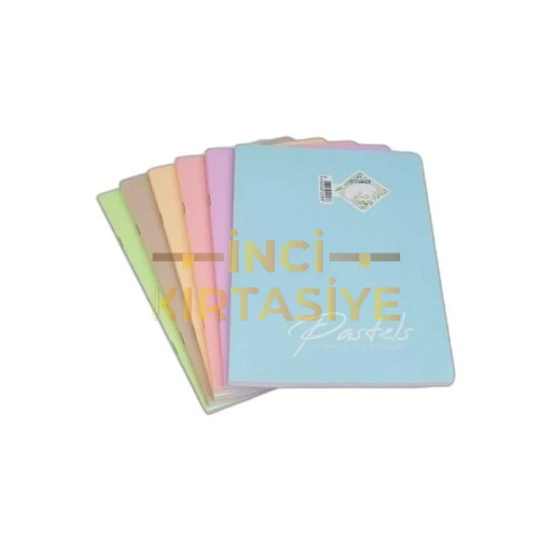 PASTELS A5 60 ÇİZGİLİ DEFTER
