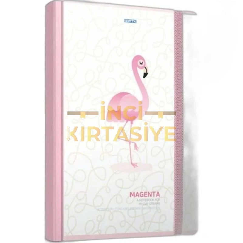 MAGENTA İP.DKŞ.SERT KPK.DEF. A5 120YP.ÇİZGİLİ