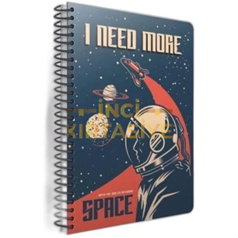 SPACE SP.KARTON A4 80 YAP. KARELİ DEFTER