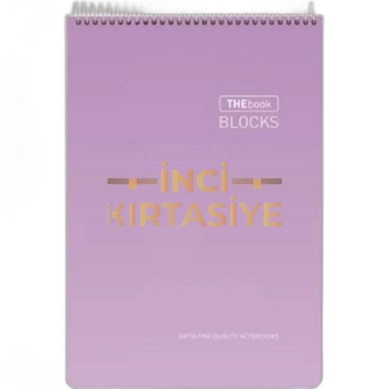 THEBOOK BLOCKS SP. SERT KAPAK A4 100 YAP. DÜZ BLOKNOT