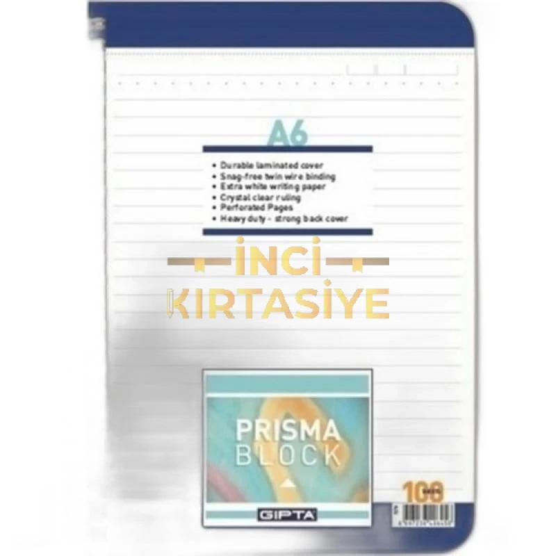 PRISMA SP.KARTON KAP.BLOK.A6-100 YP.ÇİZ(STAND)